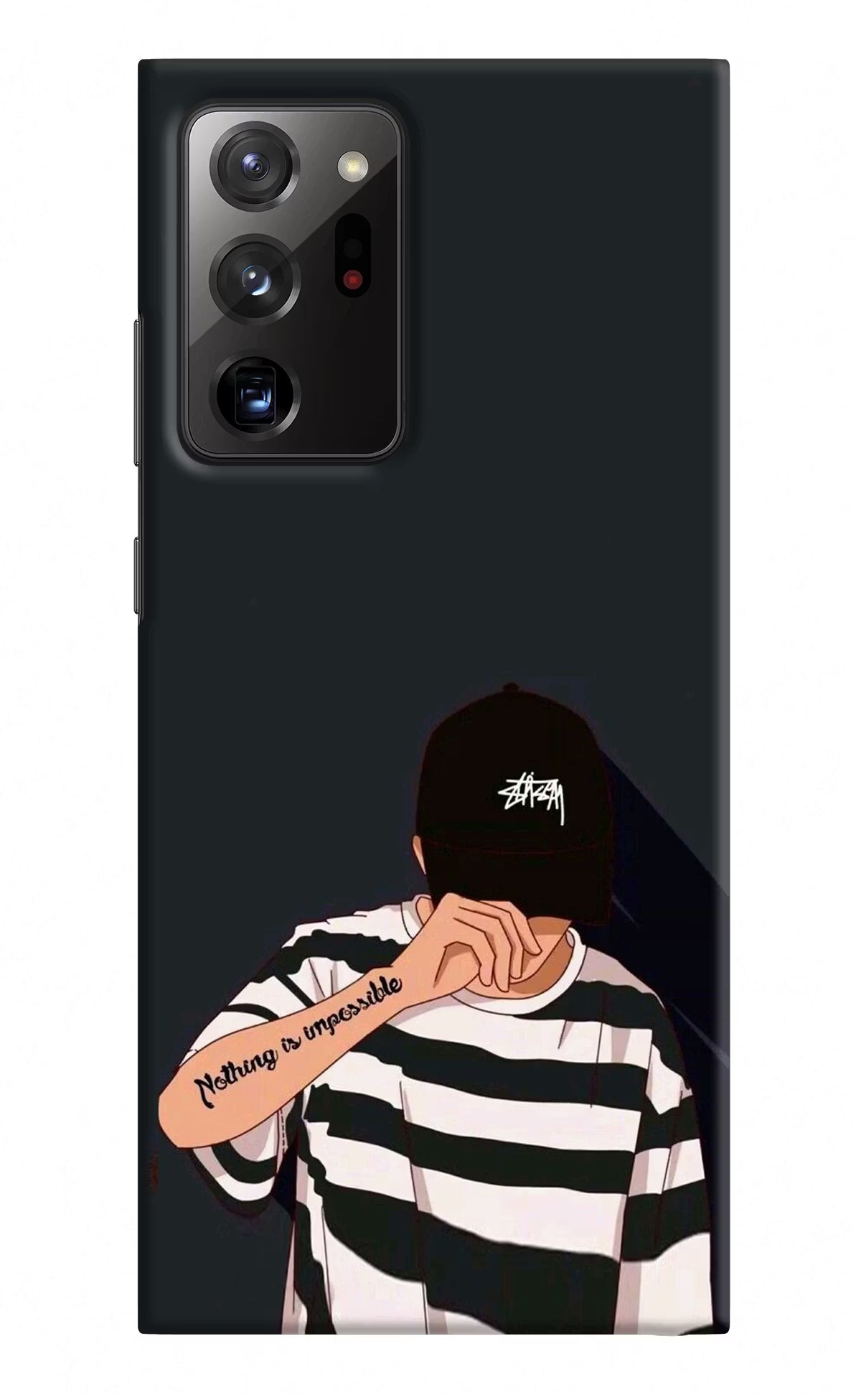 Aesthetic Boy Samsung Note 20 Ultra Hard Case Back Cover by Casekaro