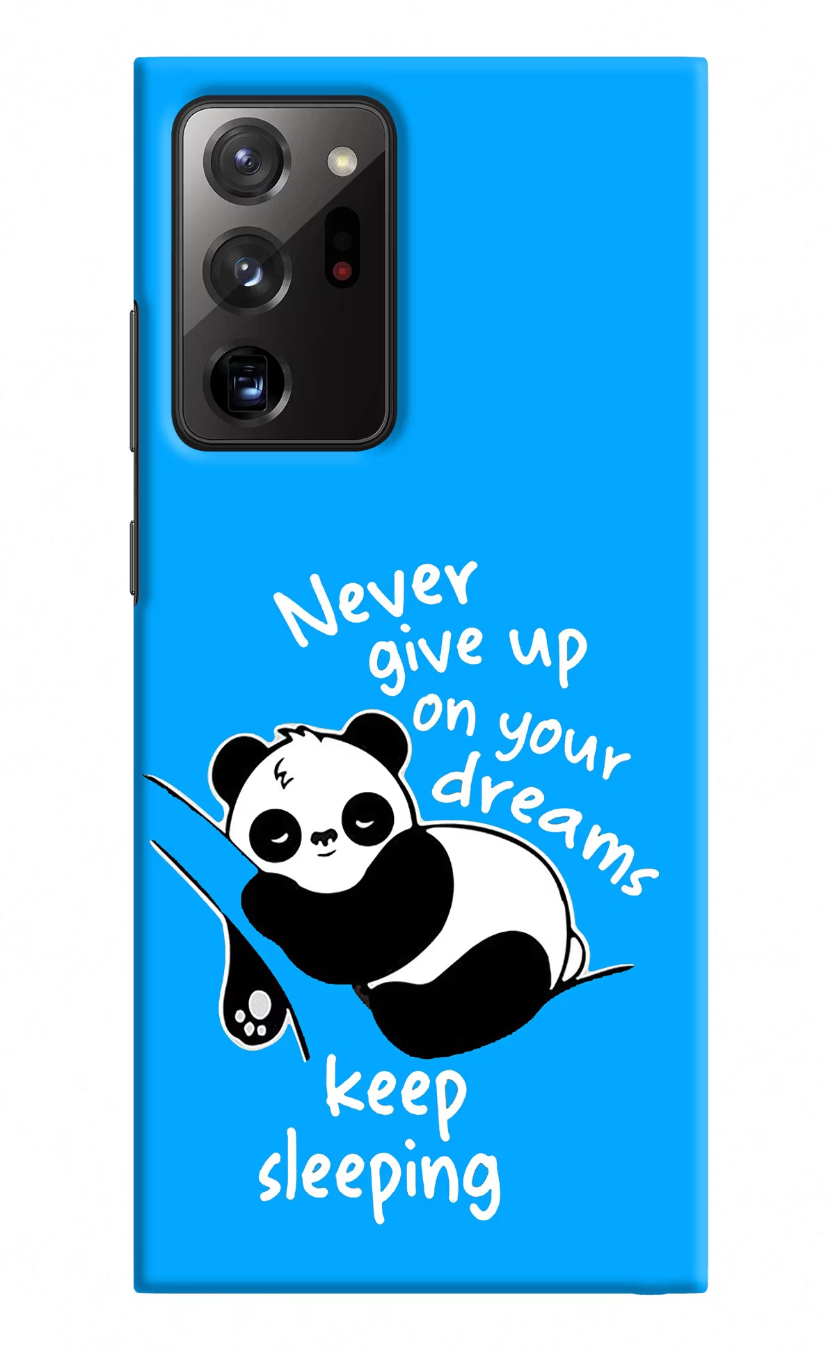 Keep Sleeping Samsung Note 20 Ultra Hard Case Back Cover by Casekaro