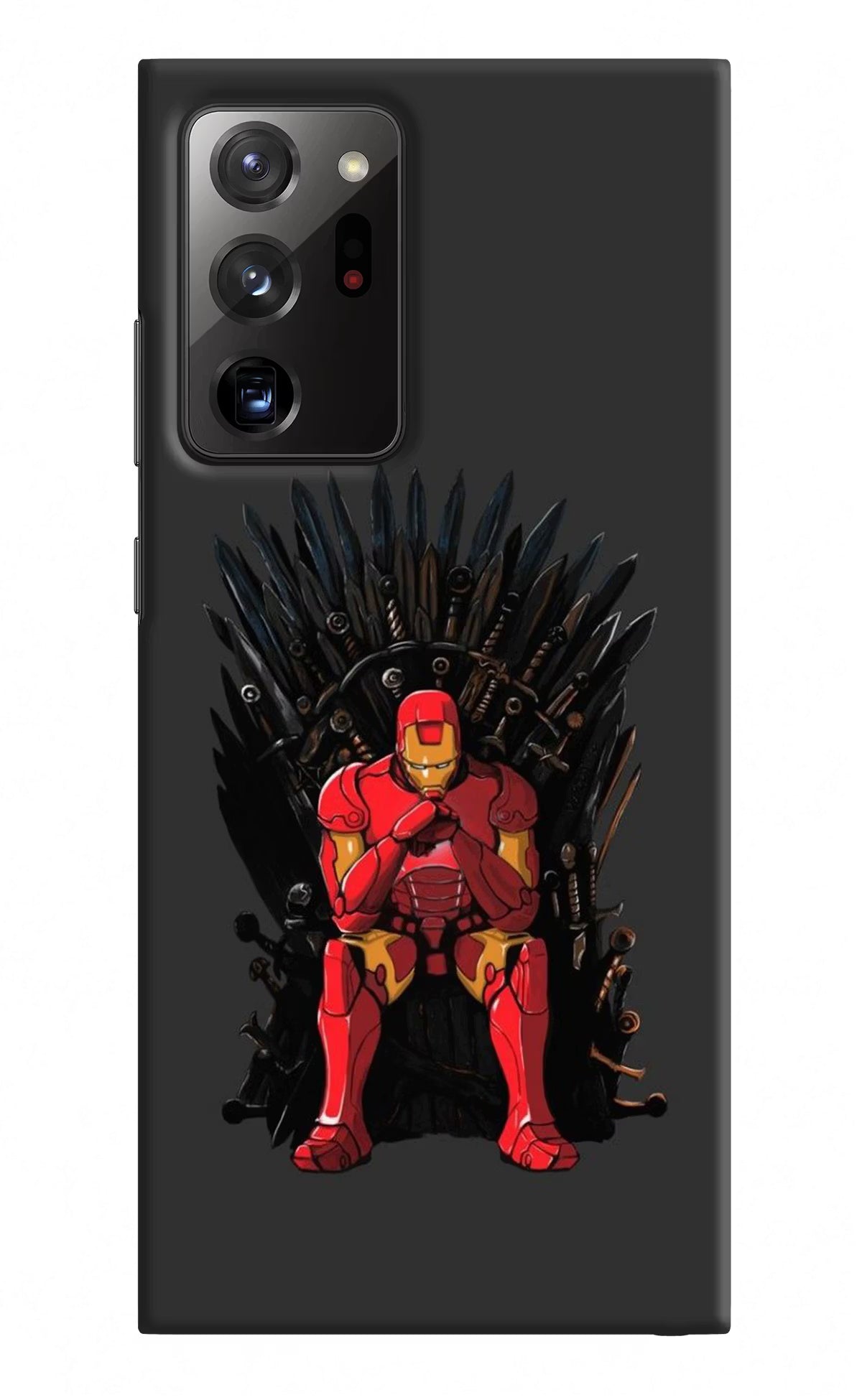 Ironman Throne Samsung Note 20 Ultra Hard Case Back Cover by Casekaro