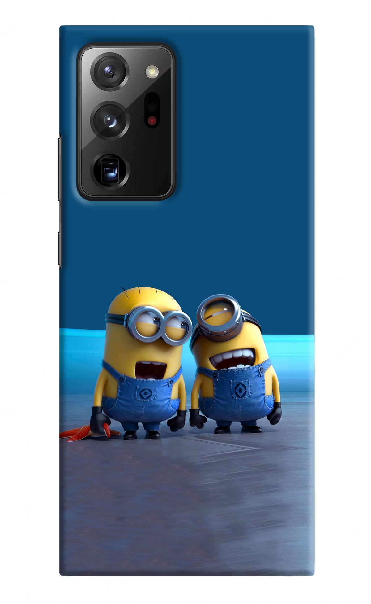 Minion Laughing Samsung Note 20 Ultra Hard Case Back Cover by Casekaro