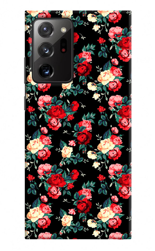 Rose Pattern Samsung Note 20 Ultra Hard Case Back Cover by Casekaro