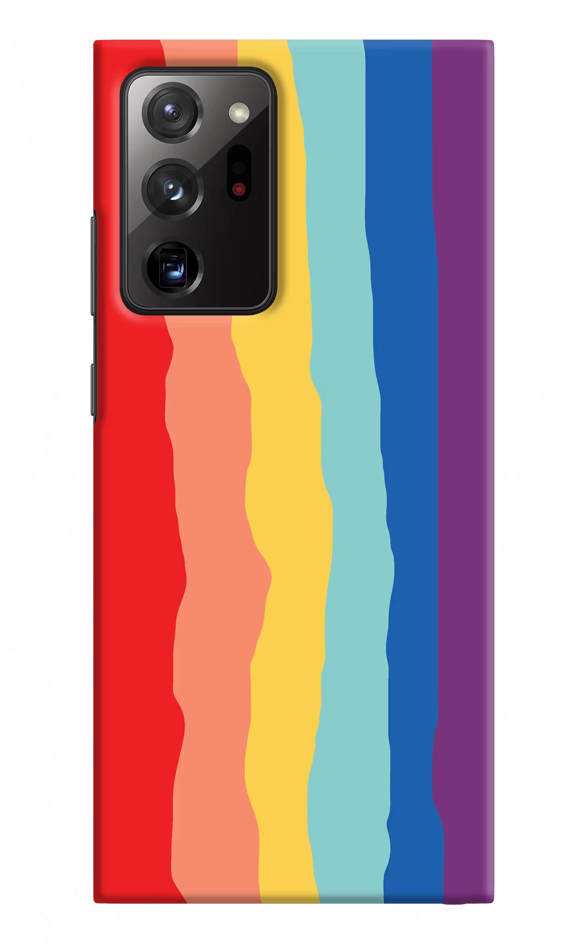 Rainbow Samsung Note 20 Ultra Hard Case Back Cover by Casekaro