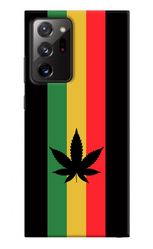 Weed Flag Samsung Note 20 Ultra Hard Case Back Cover by Casekaro