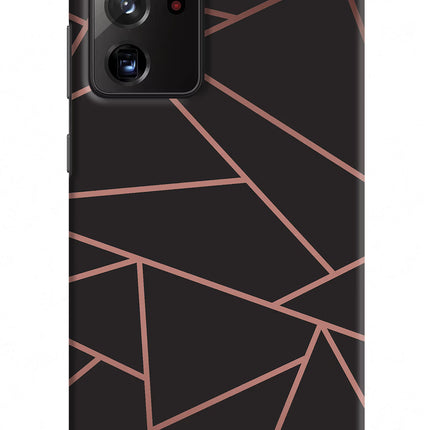 Geometric Pattern Samsung Note 20 Ultra Hard Case Back Cover by Casekaro