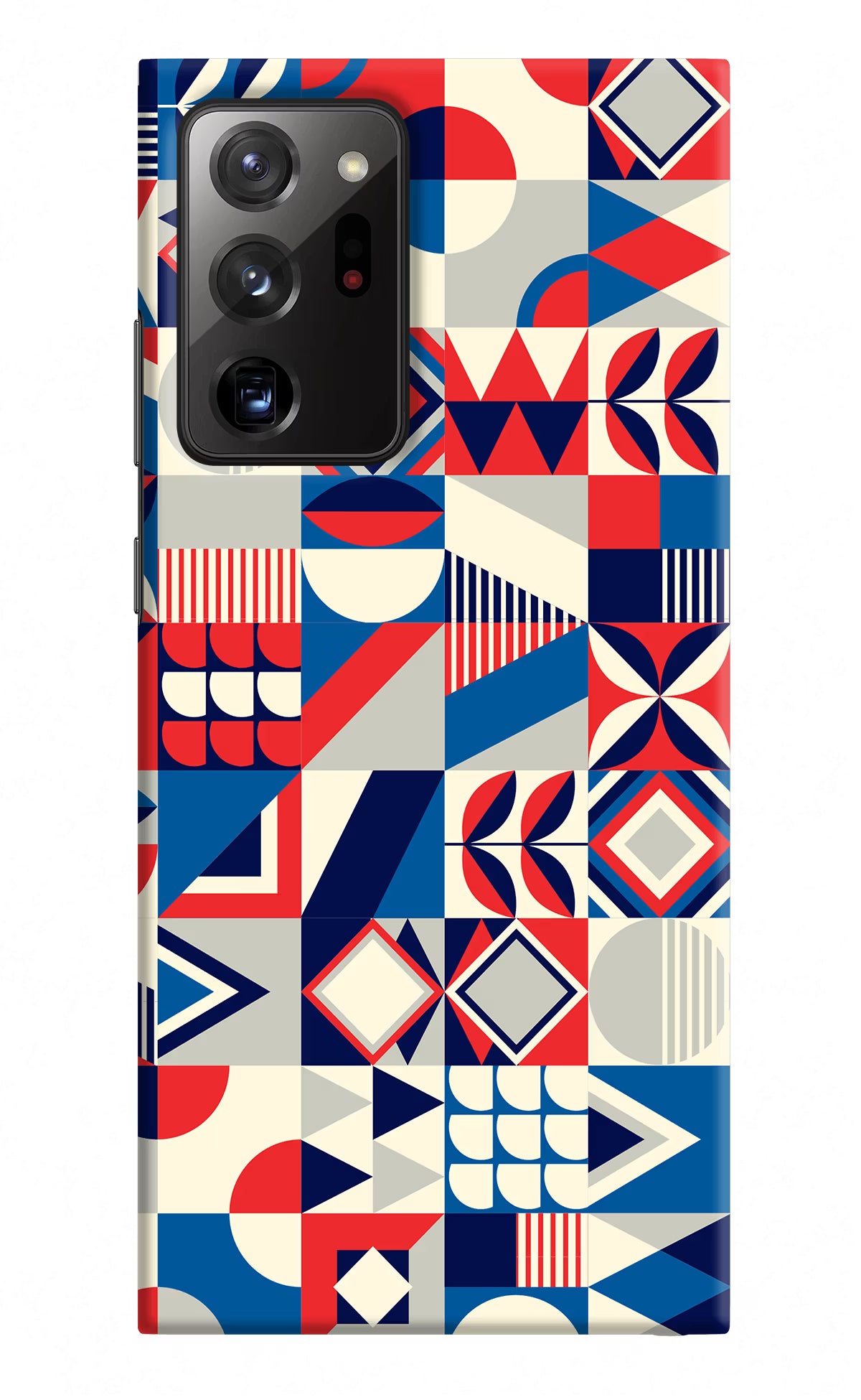 Colorful Pattern Samsung Note 20 Ultra Hard Case Back Cover by Casekaro