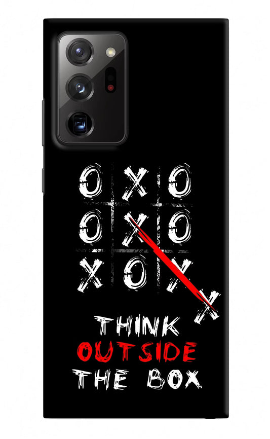 Think out of the BOX Samsung Note 20 Ultra Hard Case Back Cover by Casekaro