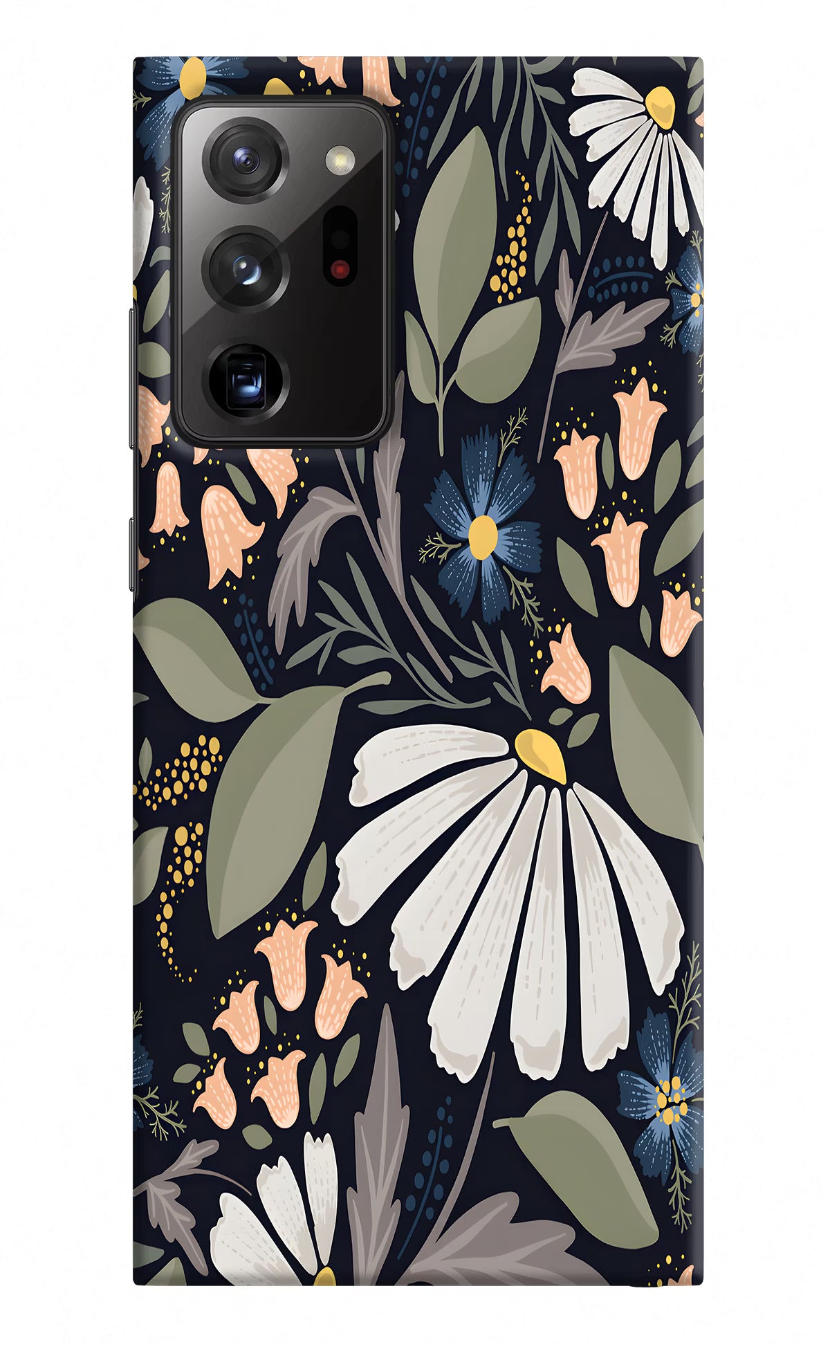 Flowers Art Samsung Note 20 Ultra Hard Case Back Cover by Casekaro