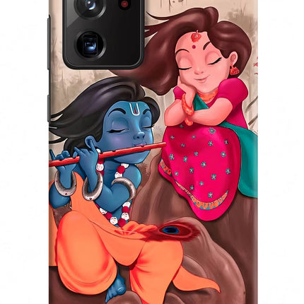 Radhe Krishna Samsung Note 20 Ultra Hard Case Back Cover by Casekaro
