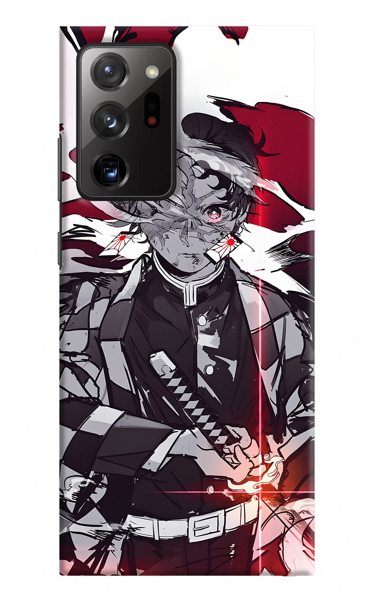 Demon Slayer Samsung Note 20 Ultra Hard Case Back Cover by Casekaro