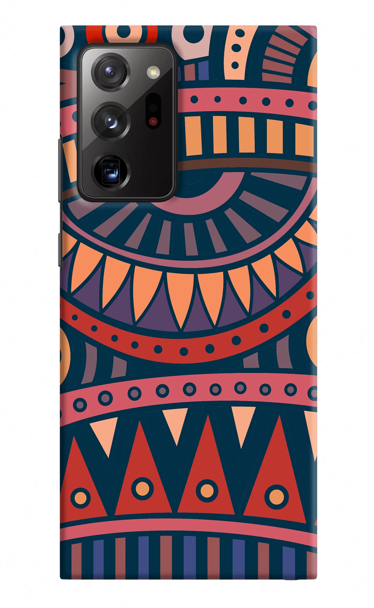 African Culture Design Samsung Note 20 Ultra Hard Case Back Cover by Casekaro