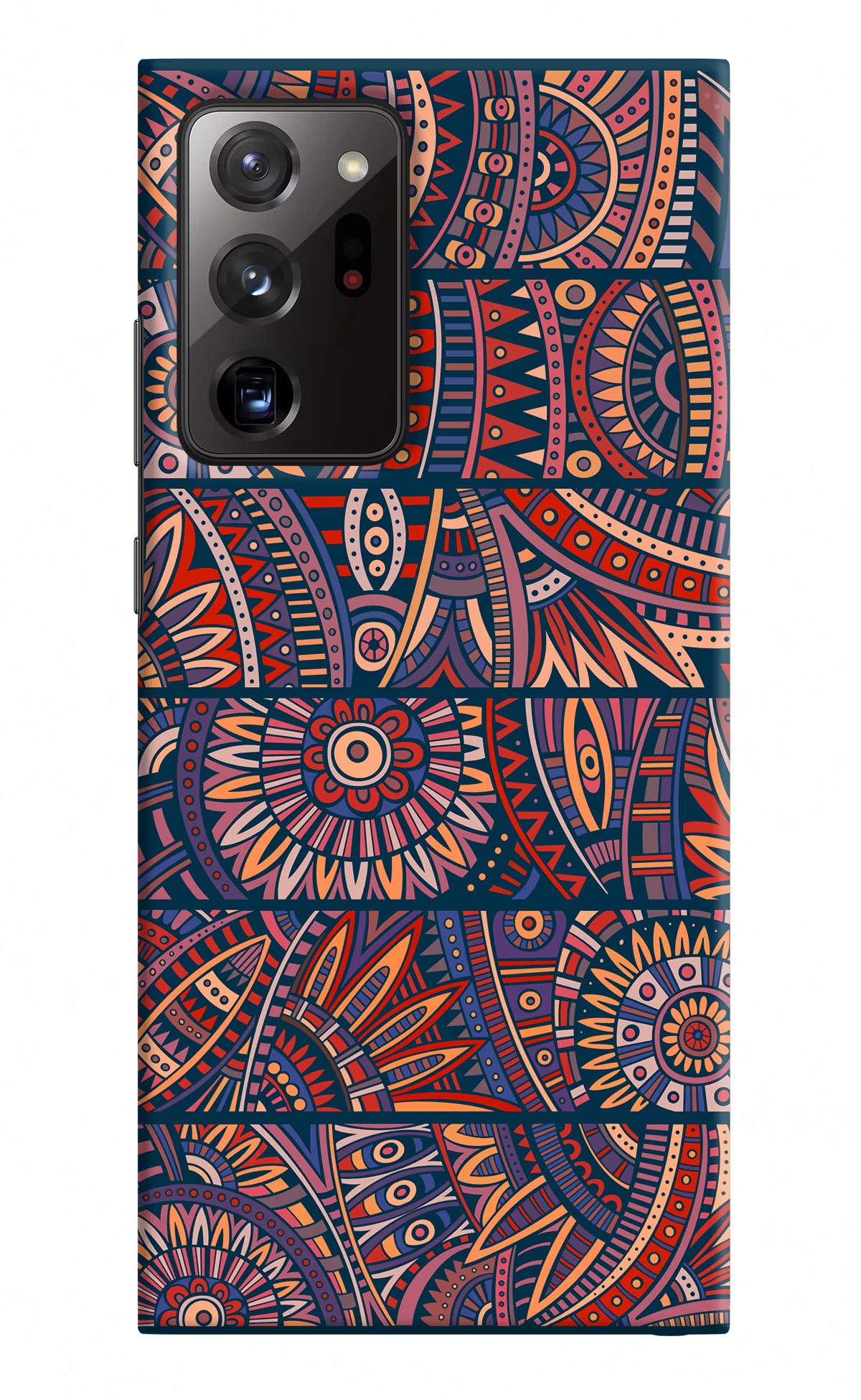 African Culture Design Samsung Note 20 Ultra Hard Case Back Cover by Casekaro