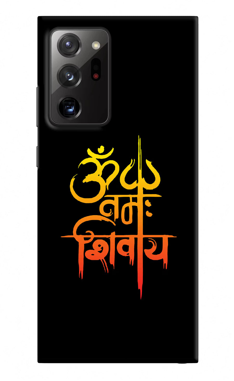 Om Namah Shivay Samsung Note 20 Ultra Back Cover, Hard case