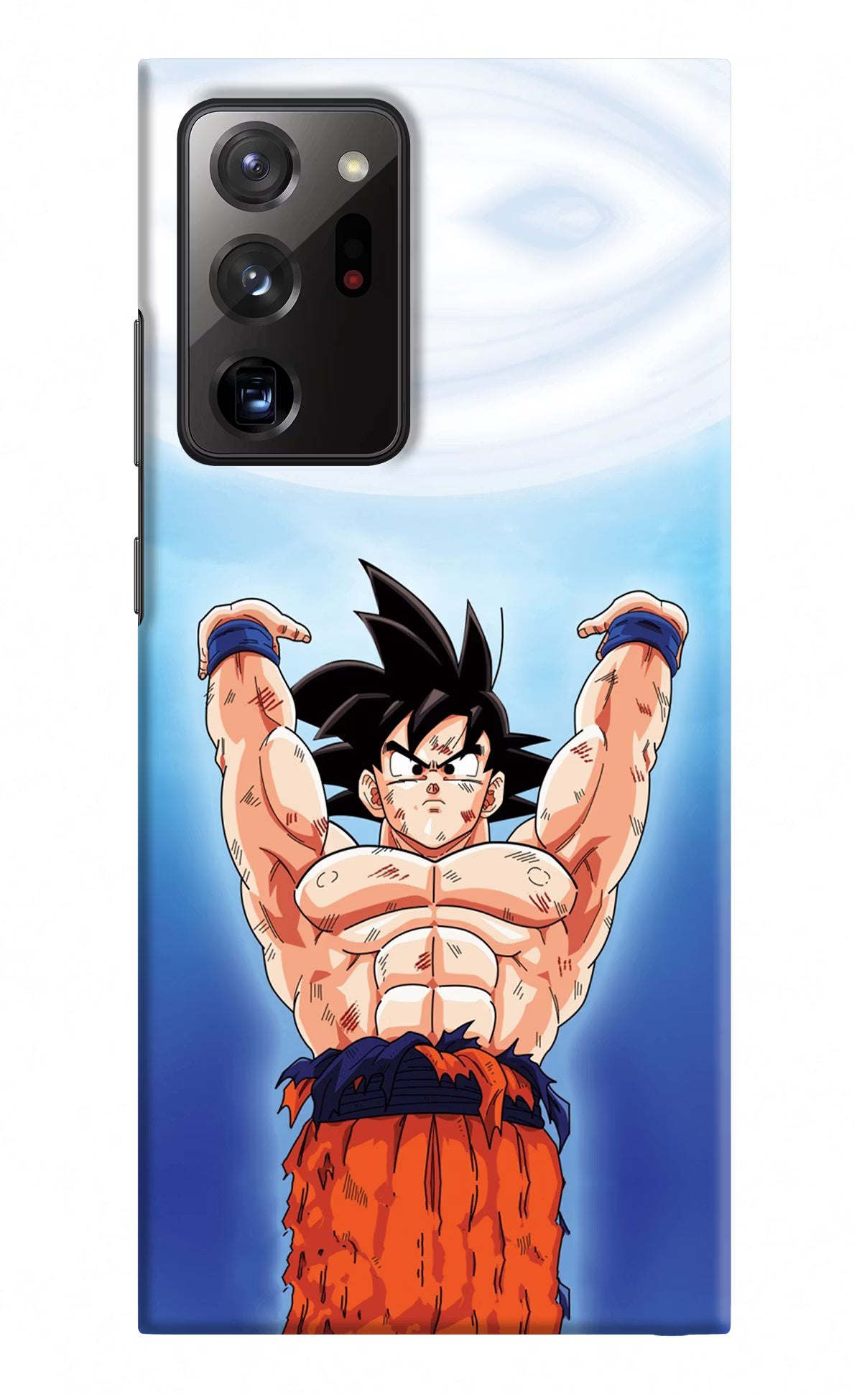 Goku Power Samsung Note 20 Ultra Hard Case Back Cover by Casekaro