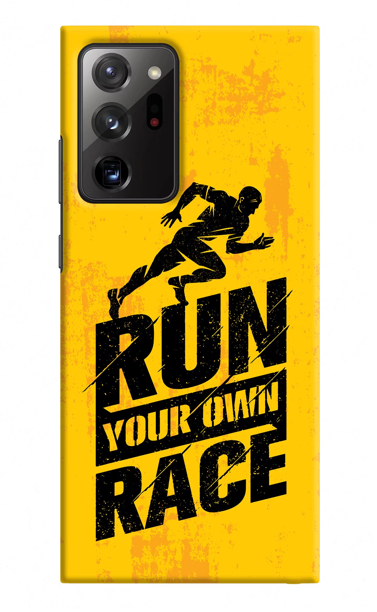 Run Your Own Race Samsung Note 20 Ultra Hard Case Back Cover by Casekaro