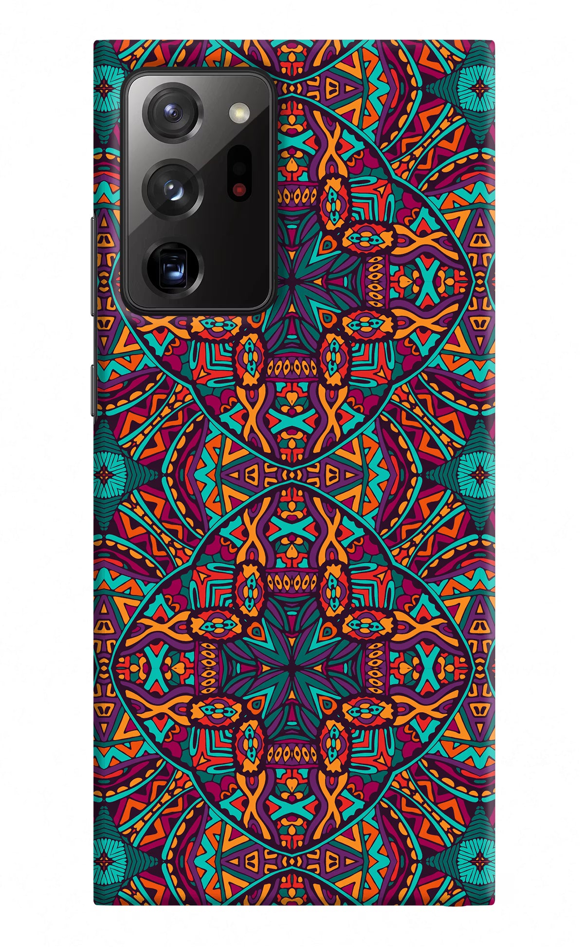 Colour Mandala Samsung Note 20 Ultra Hard Case Back Cover by Casekaro