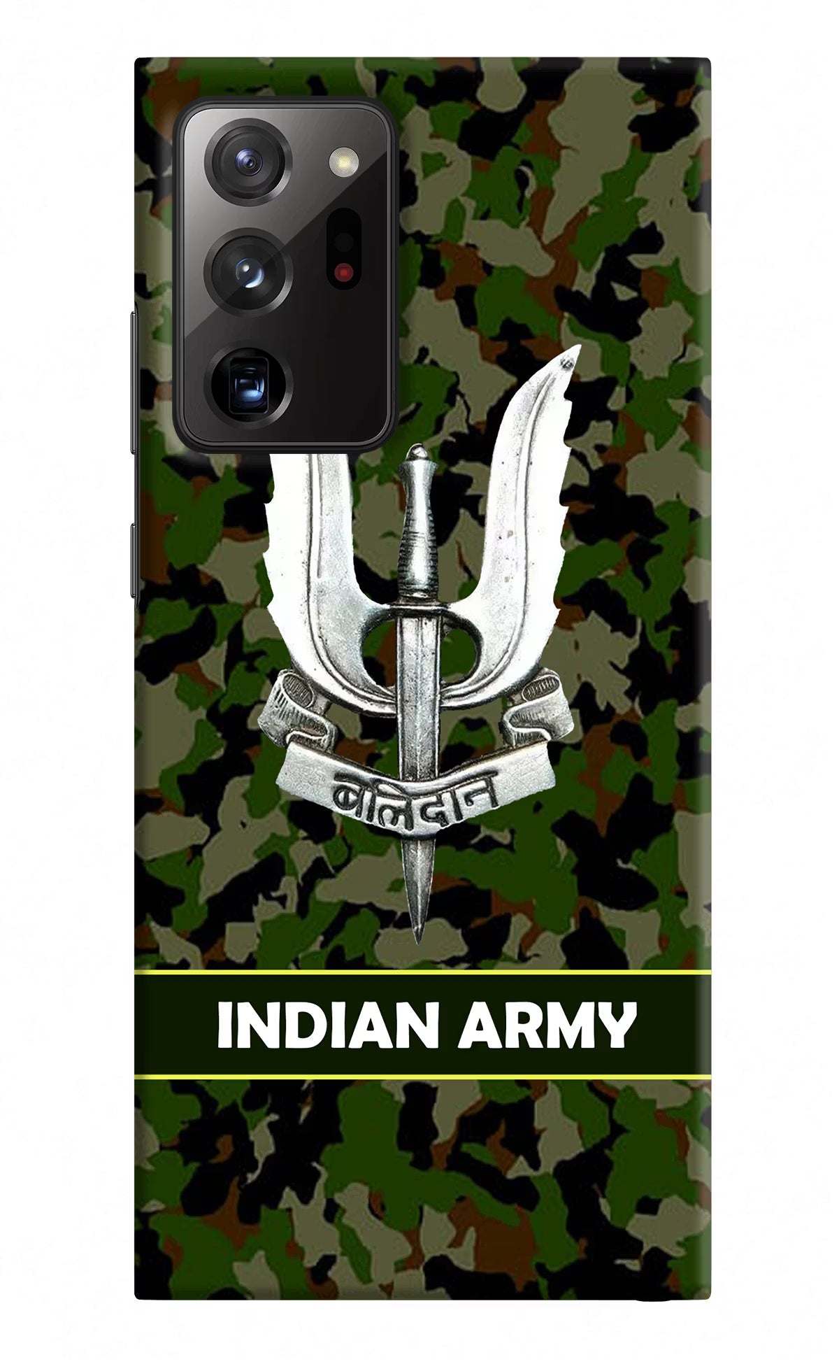 Balidan Indian Logo Samsung Note 20 Ultra Hard Case Back Cover by Casekaro