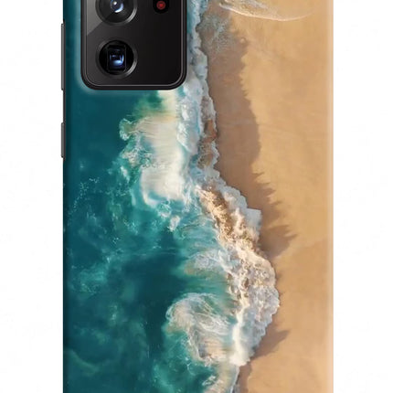 Ocean Beach Samsung Note 20 Ultra Hard Case Back Cover by Casekaro