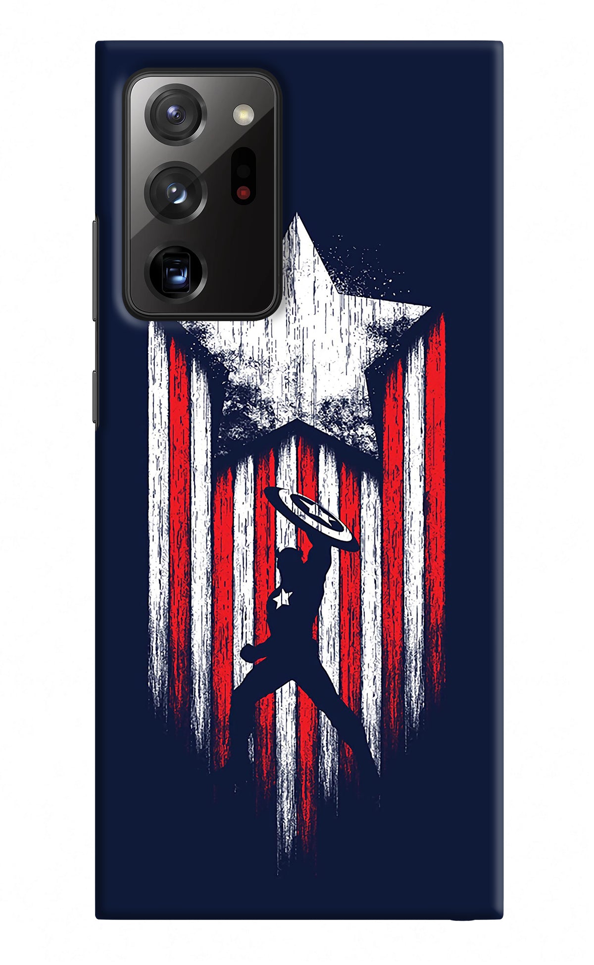 Captain America Marvel Art Samsung Note 20 Ultra Back Cover