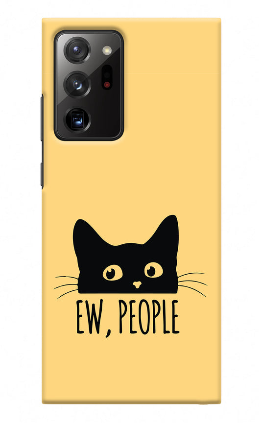 Ew People Catitude Samsung Note 20 Ultra Back Cover