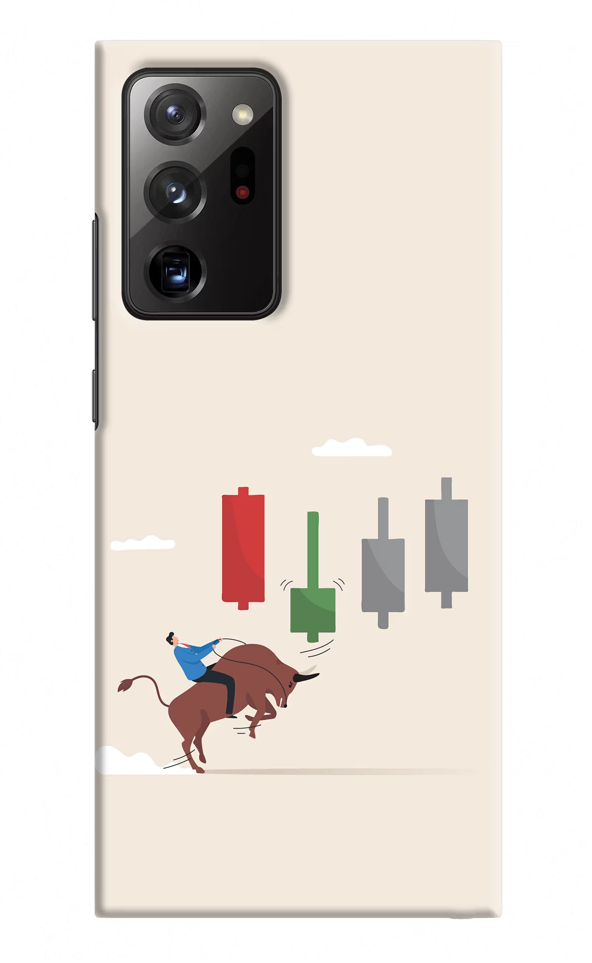 Bull Trading Momentum Samsung Note 20 Ultra Hard Case Back Cover by Casekaro