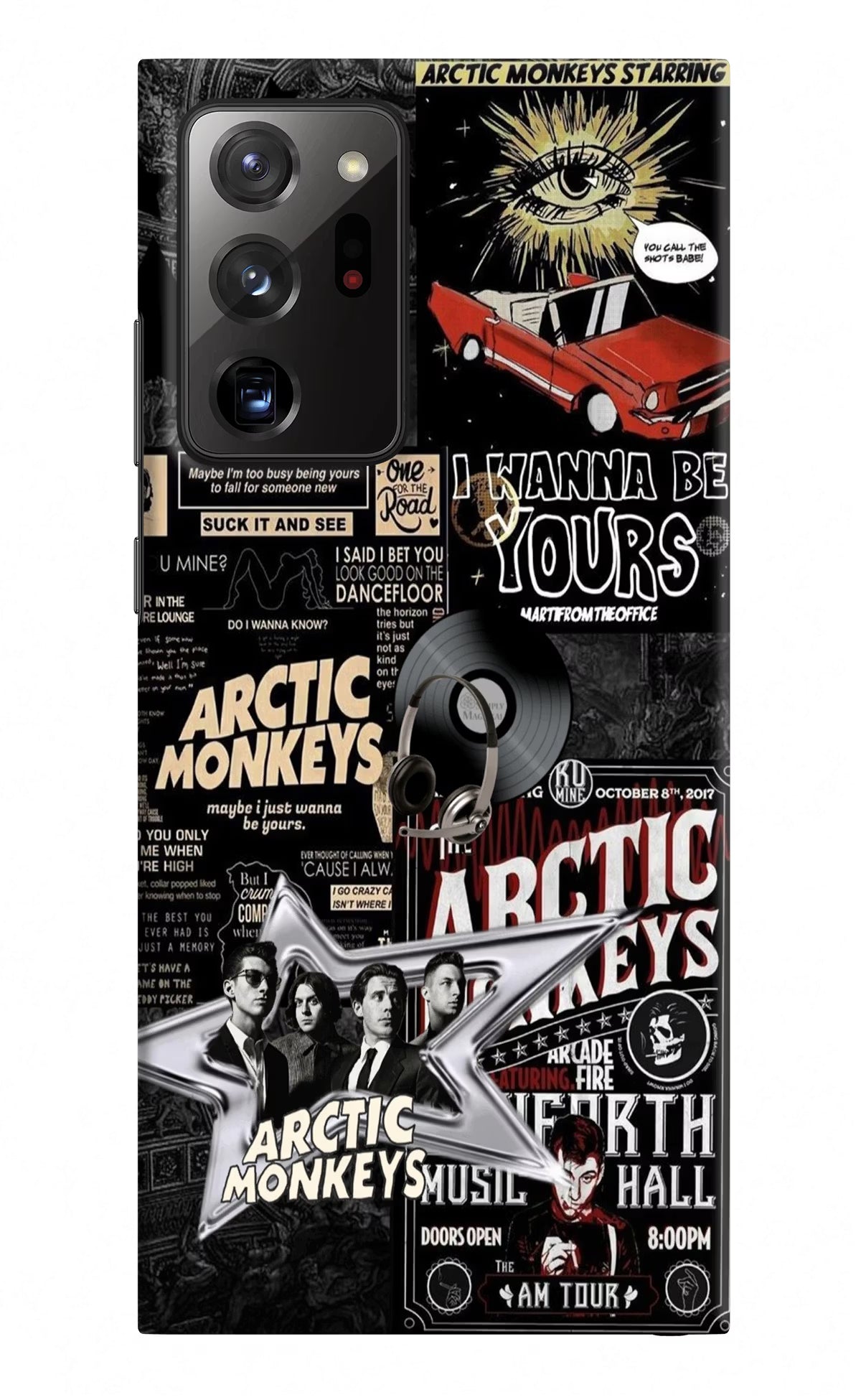 Arctic Monkeys Samsung Note 20 Ultra Hard Case Back Cover by Casekaro
