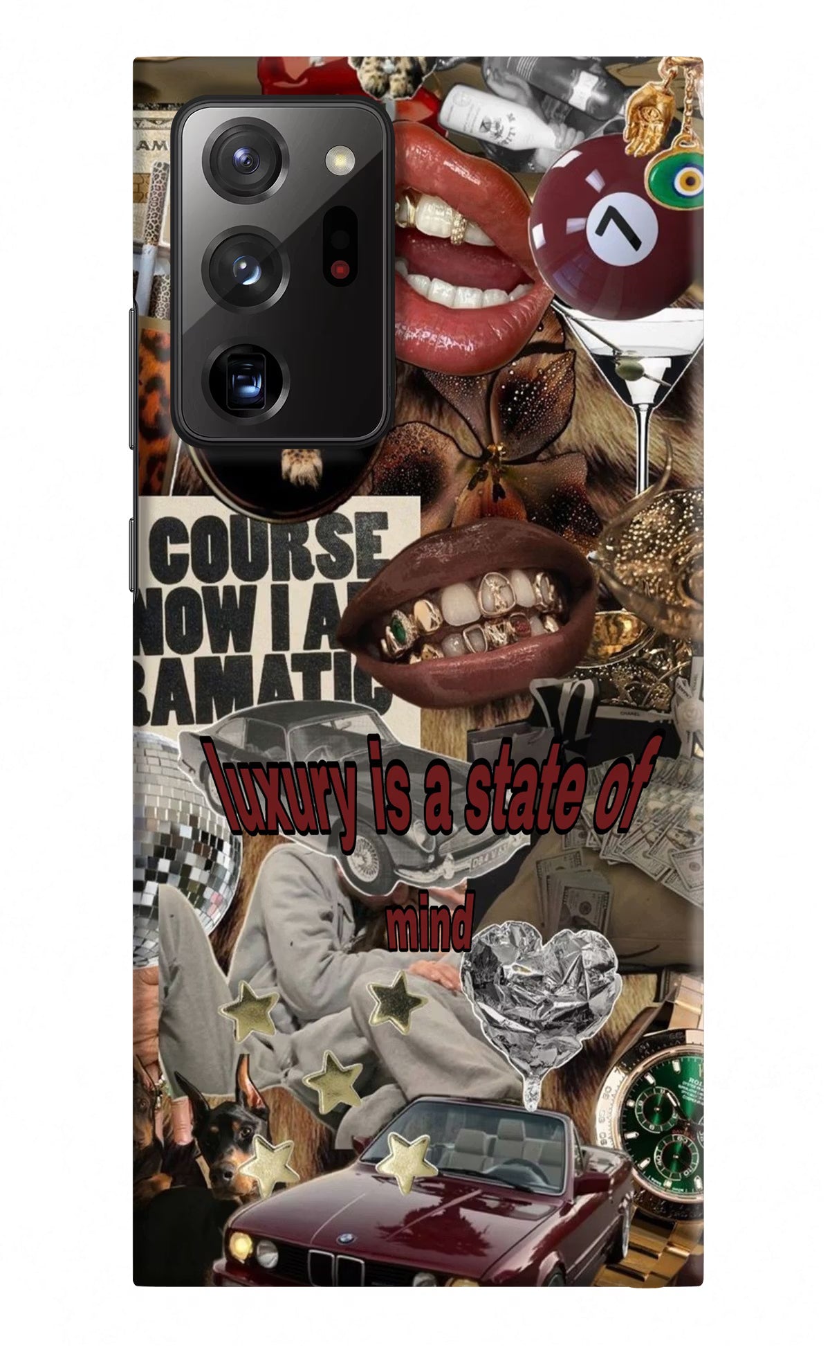 Luxury Samsung Note 20 Ultra Hard Case Back Cover by Casekaro