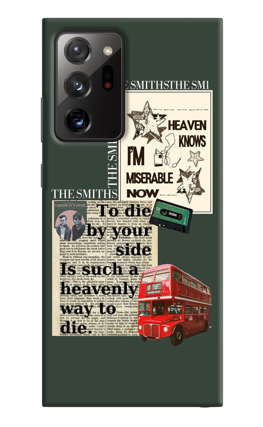 The Smiths Samsung Note 20 Ultra Hard Case Back Cover by Casekaro