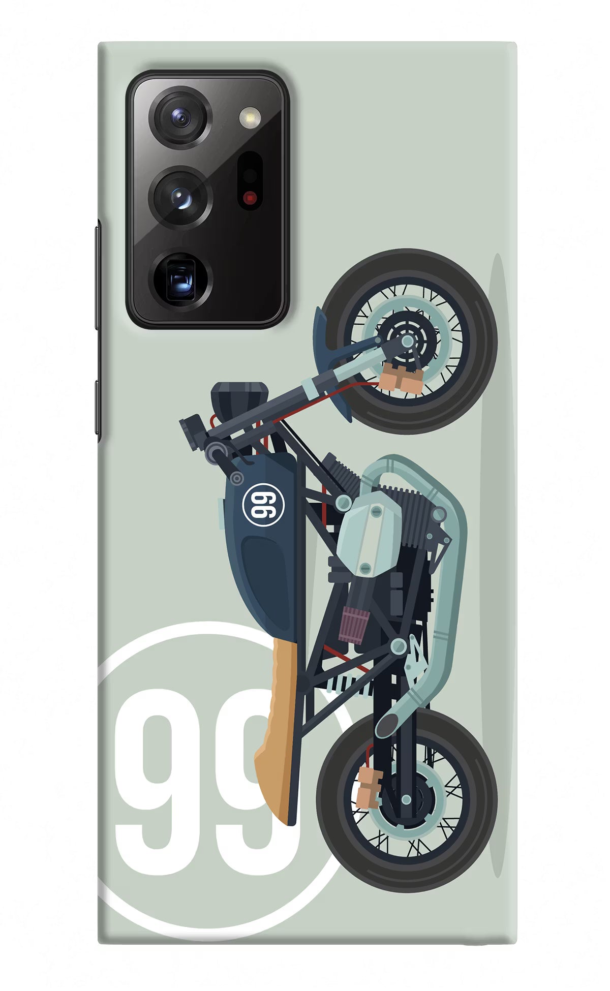 Classic Cafe Racer 99 Samsung Note 20 Ultra Hard Case Back Cover by Casekaro