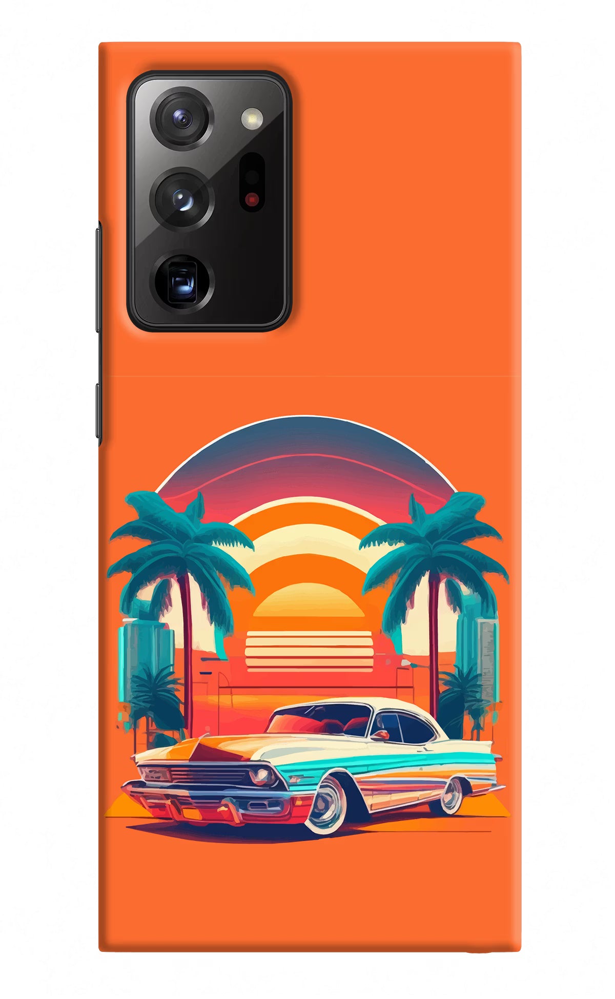 Palm Drive 80s Samsung Note 20 Ultra Hard Case Back Cover by Casekaro