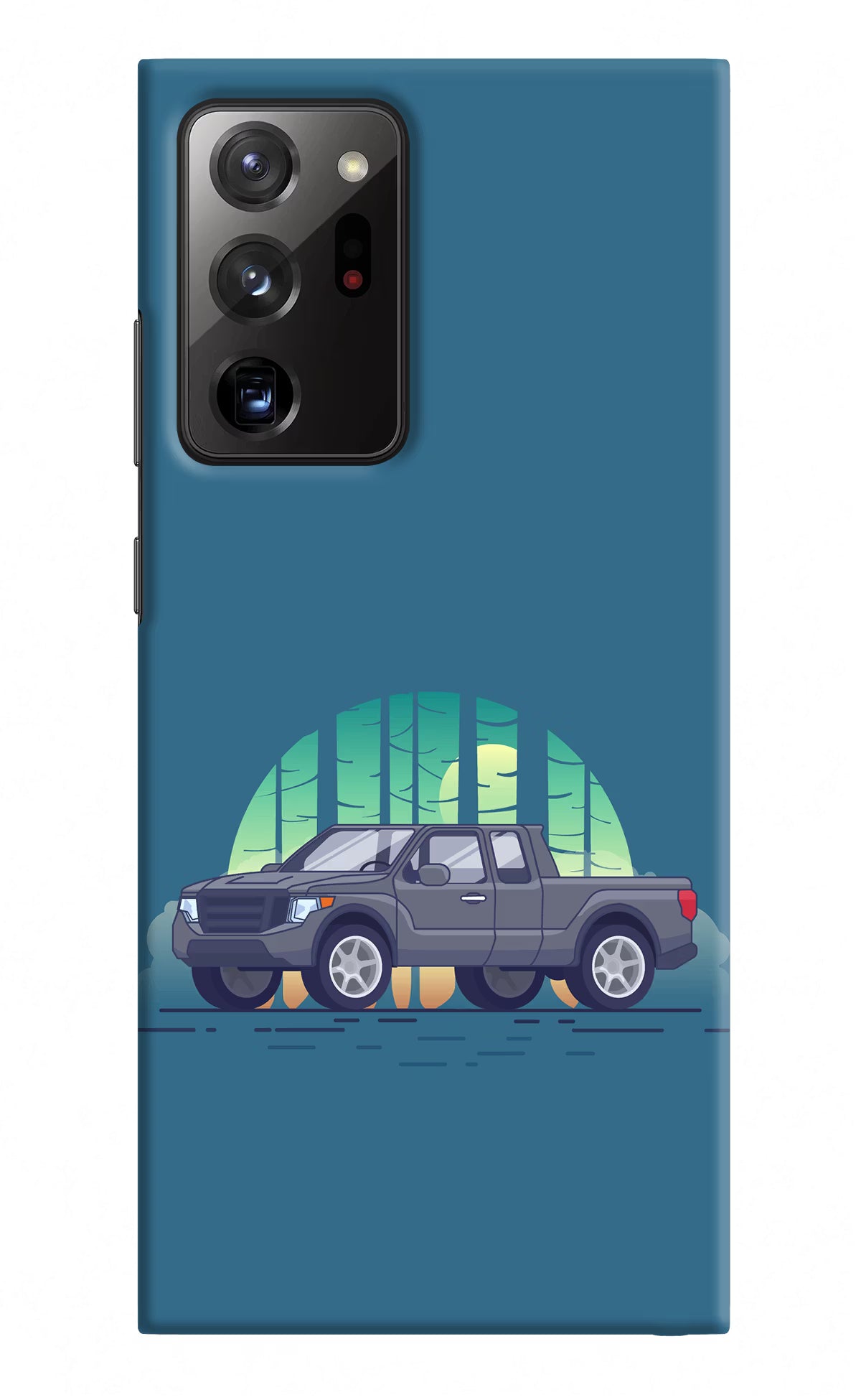 Retro Garage Vibe Samsung Note 20 Ultra Hard Case Back Cover by Casekaro