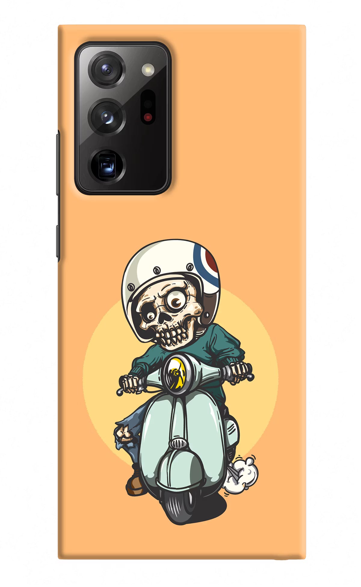 Undead Biker Samsung Note 20 Ultra Hard Case Back Cover by Casekaro