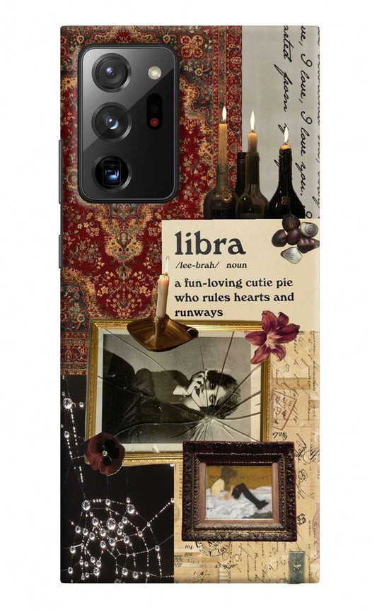 Libra Zodiac Samsung Note 20 Ultra Hard Case Back Cover by Casekaro