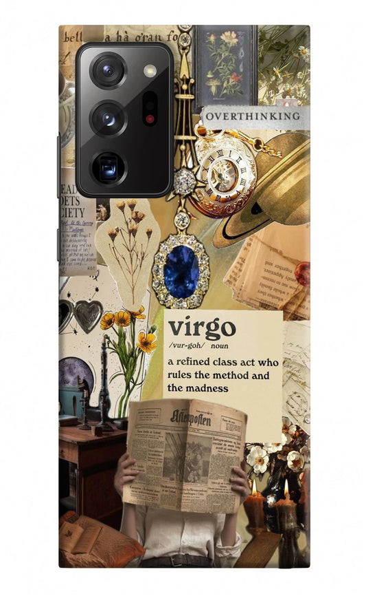 Virgo Zodiac Samsung Note 20 Ultra Hard Case Back Cover by Casekaro