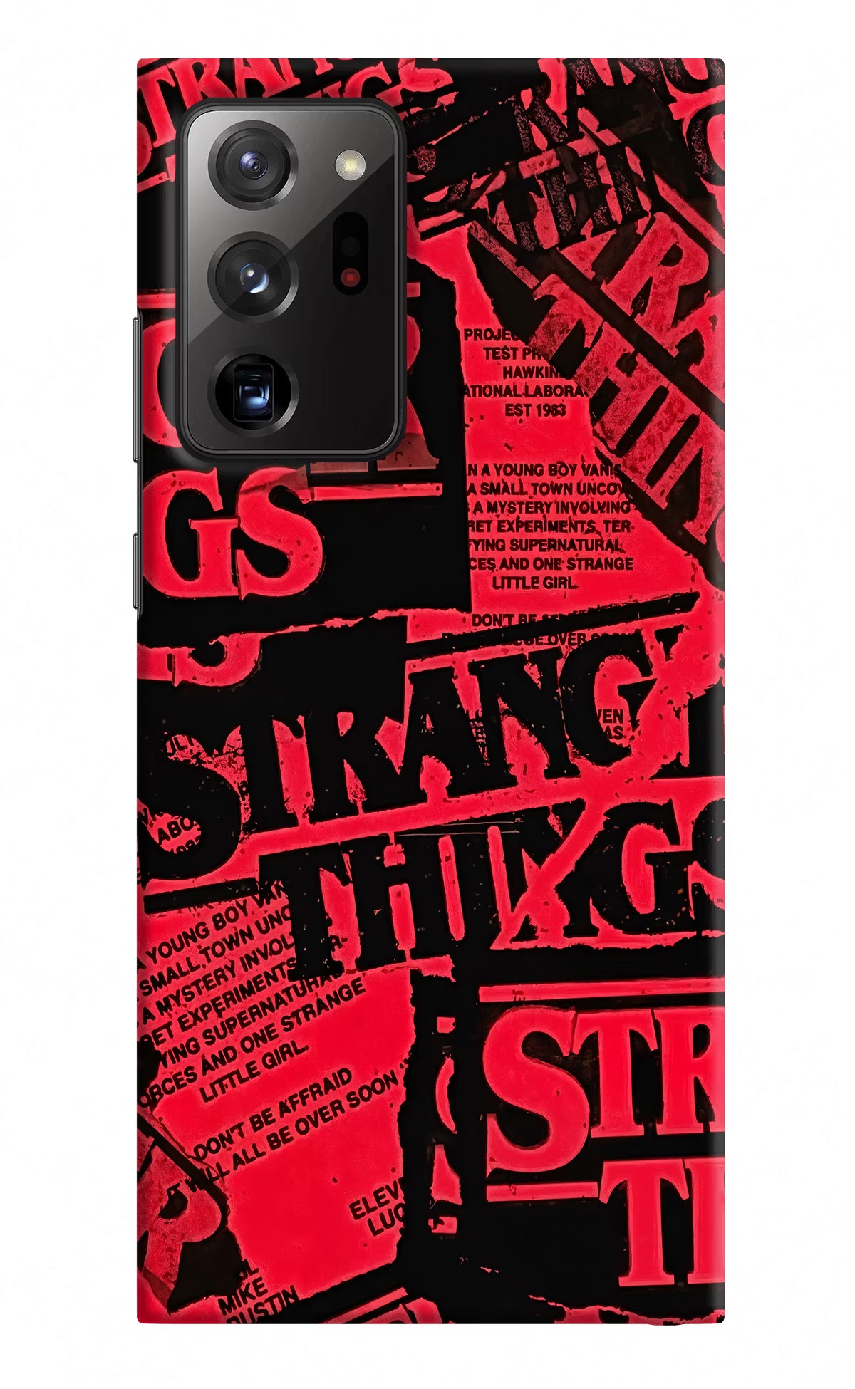 Ordinary Things Samsung Note 20 Ultra Hard Case Back Cover by Casekaro