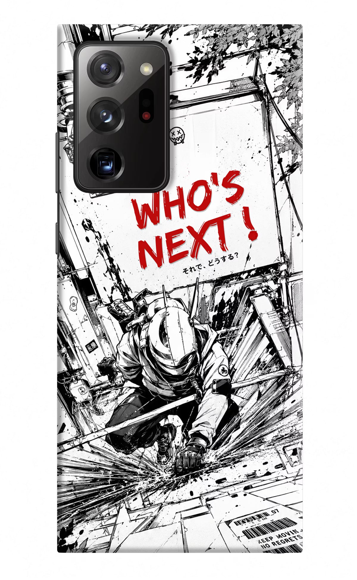 Who's Next Samsung Note 20 Ultra Hard Case Back Cover by Casekaro