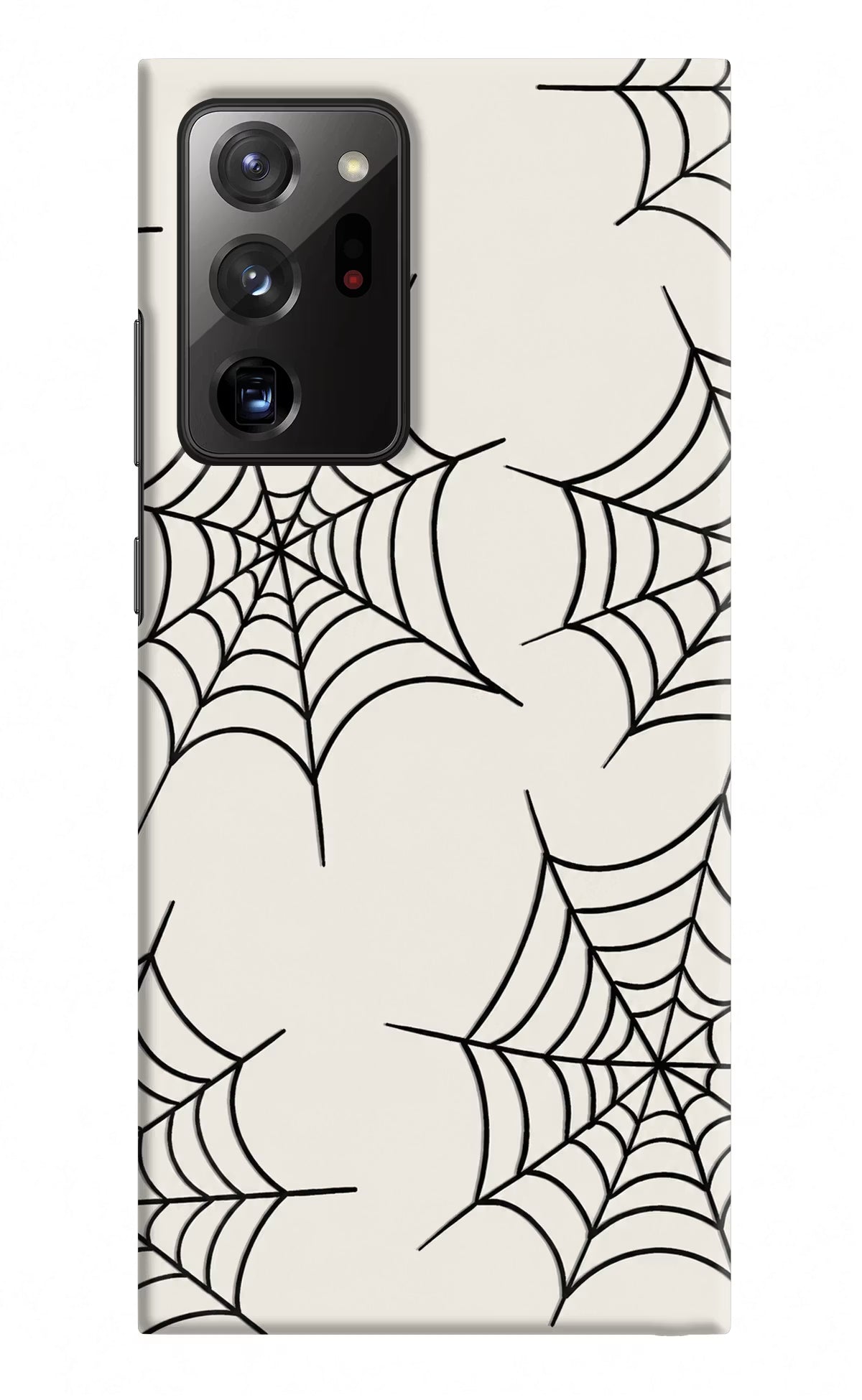 Spider Web Samsung Note 20 Ultra Hard Case Back Cover by Casekaro