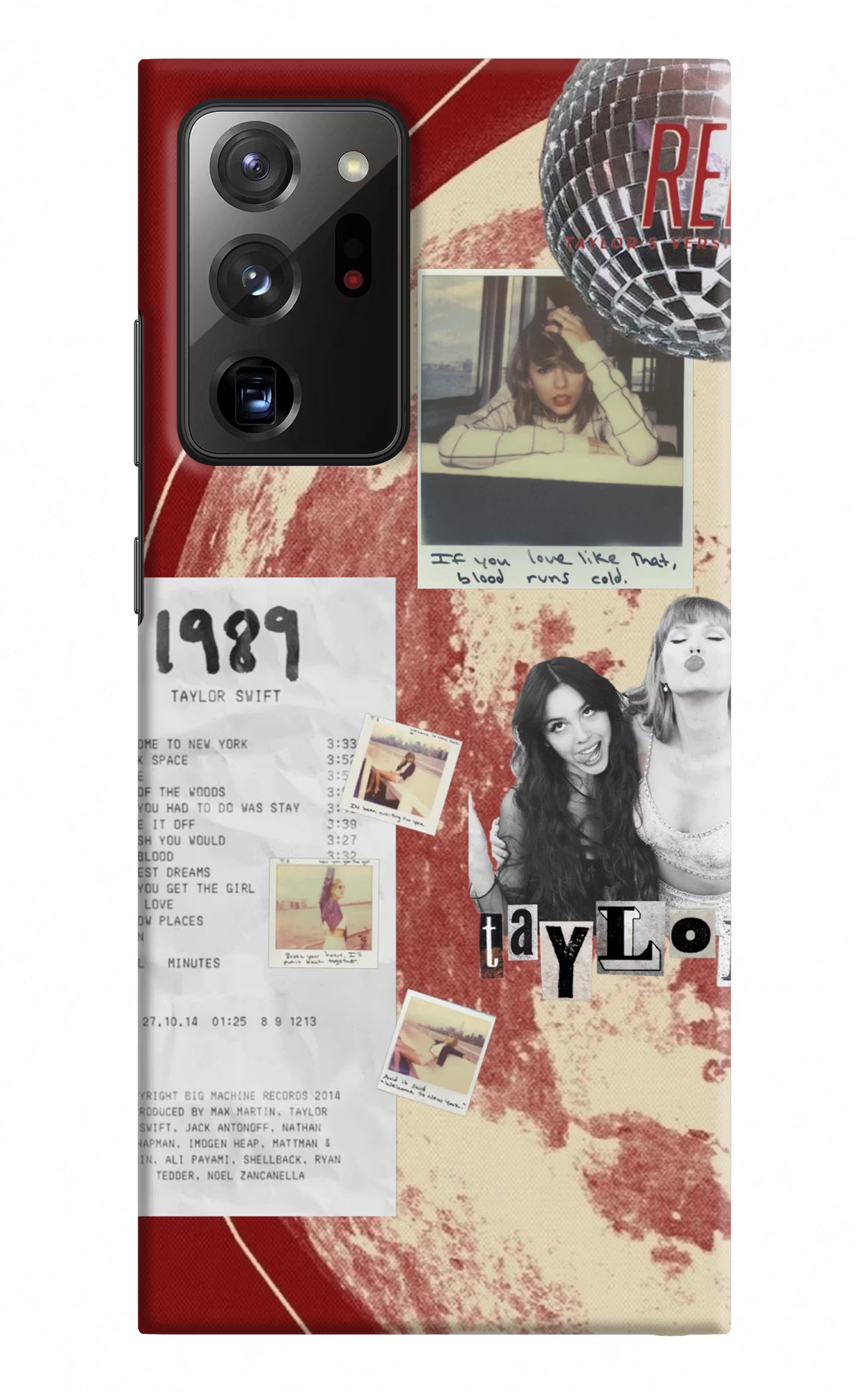 Taylor Swift Samsung Note 20 Ultra Back Cover