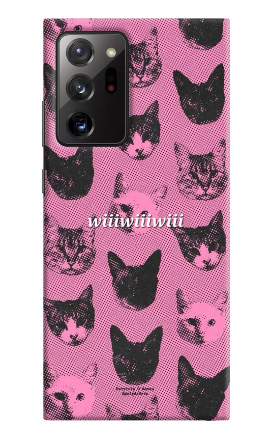Pink Cats Samsung Note 20 Ultra Back Cover