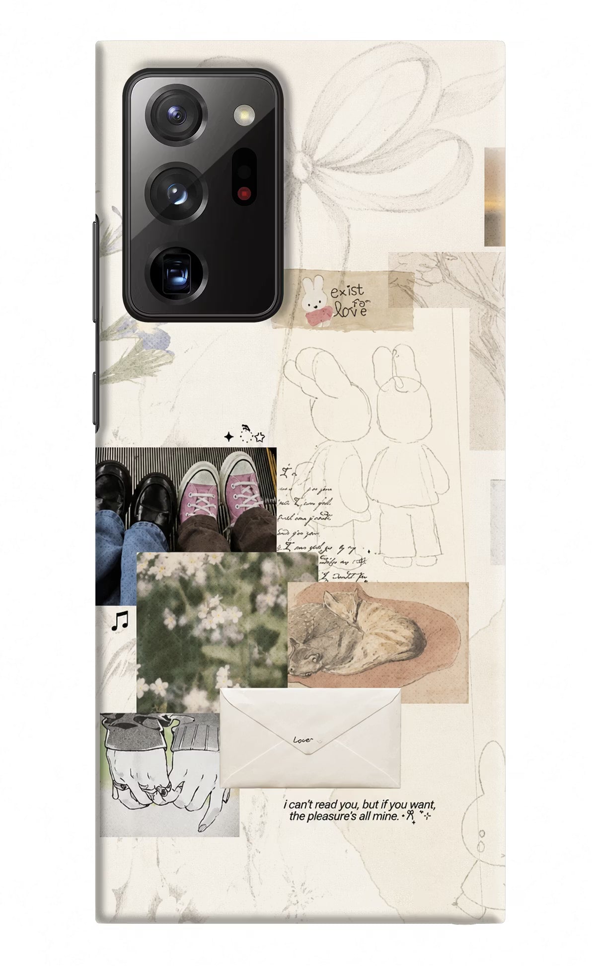 Soft Aesthetic Samsung Note 20 Ultra Back Cover