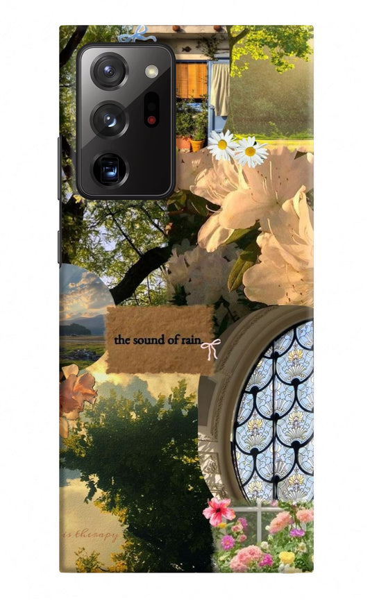 Rain Samsung Note 20 Ultra Hard Case Back Cover by Casekaro