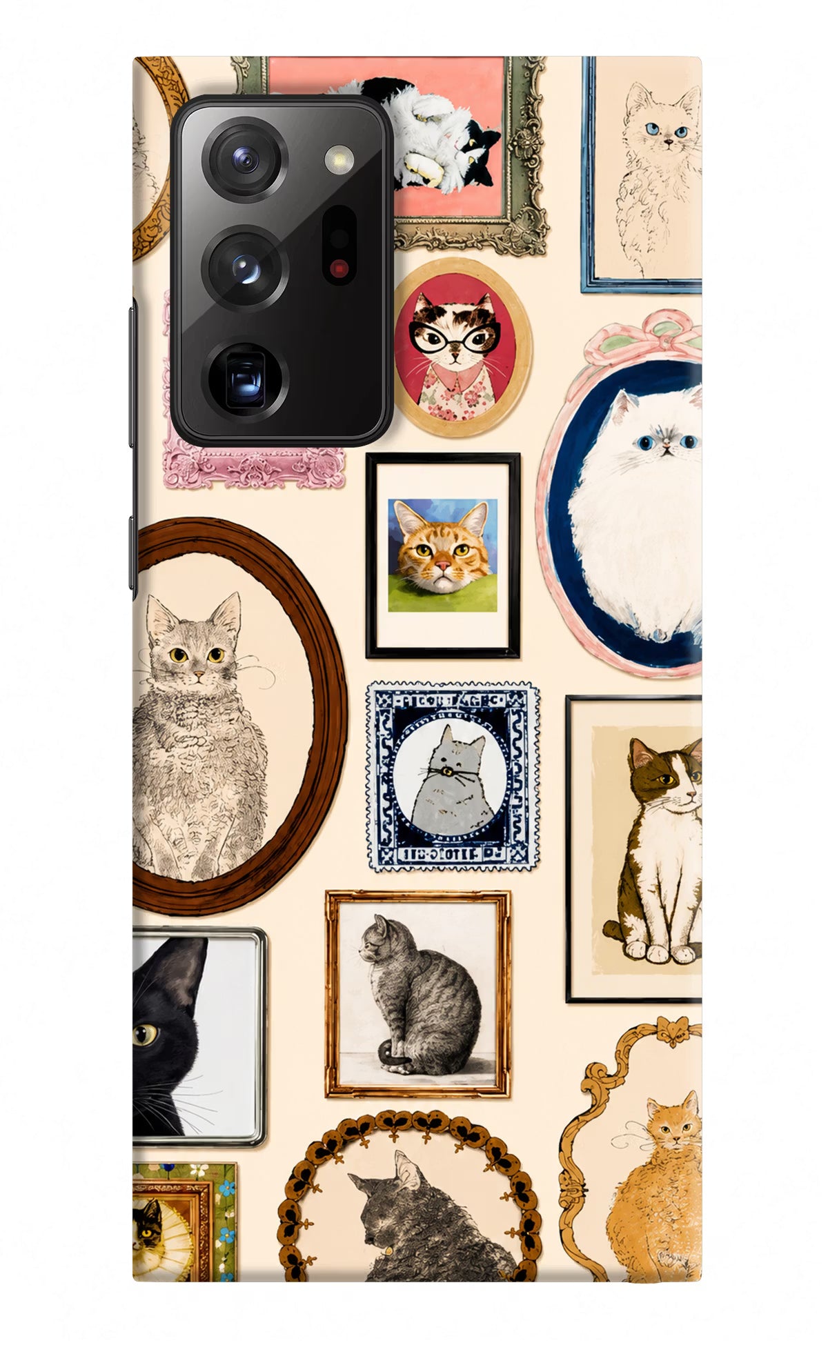 Mirror Cats Samsung Note 20 Ultra Back Cover
