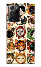 Cool Cat Samsung Note 20 Ultra Hard Case Back Cover by Casekaro