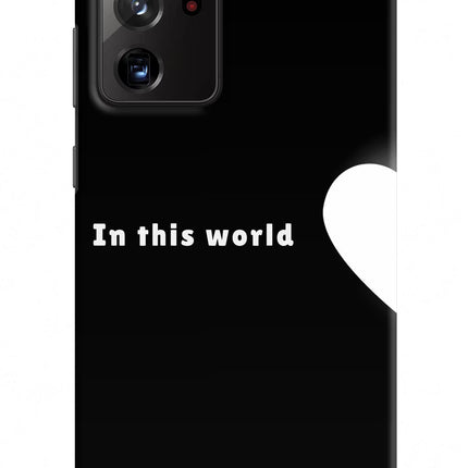 This World Samsung Note 20 Ultra Hard Case Back Cover by Casekaro