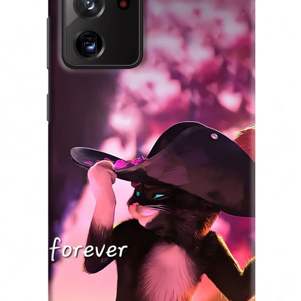 Forever Cat Samsung Note 20 Ultra Hard Case Back Cover by Casekaro