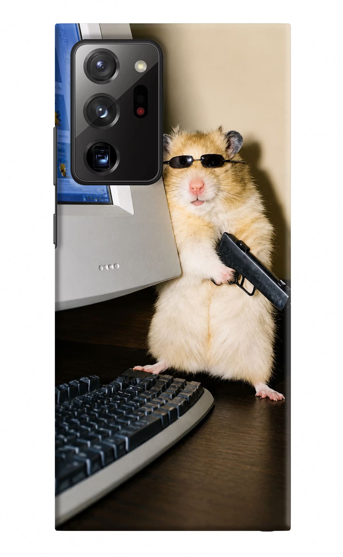 Hacker Hamster Samsung Note 20 Ultra Back Cover