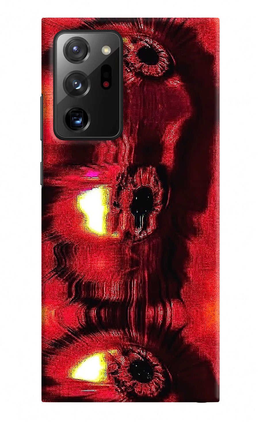 Fire Eye Samsung Note 20 Ultra Back Cover, Hard case