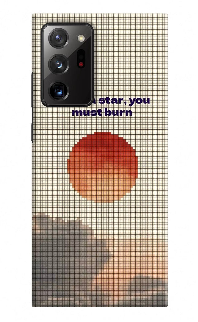 Pixel Sun Samsung Note 20 Ultra Hard Case Back Cover by Casekaro