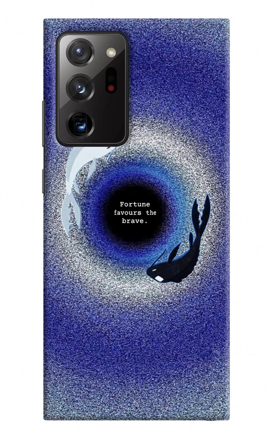 Dark Koi Samsung Note 20 Ultra Back Cover, Hard case