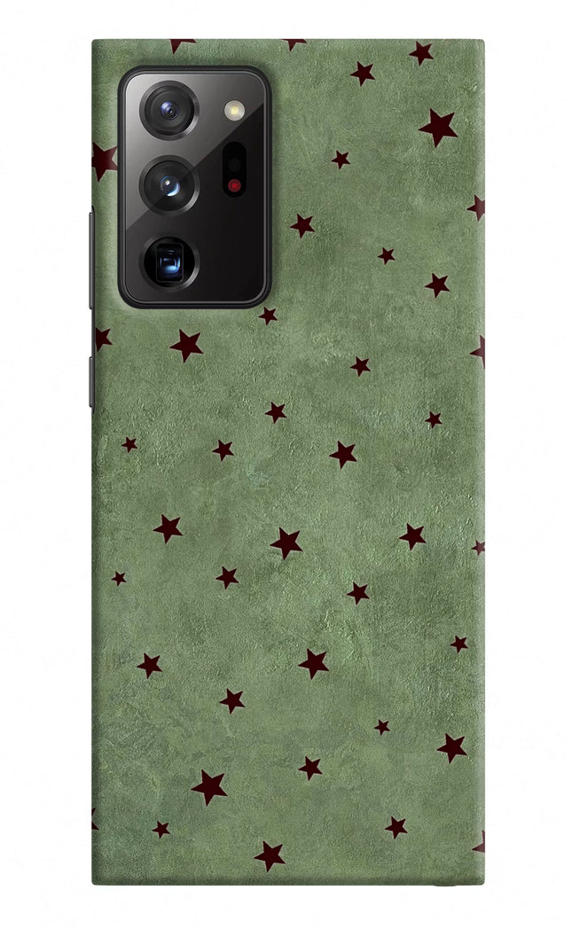 Green Stars Samsung Note 20 Ultra Hard Case Back Cover by Casekaro