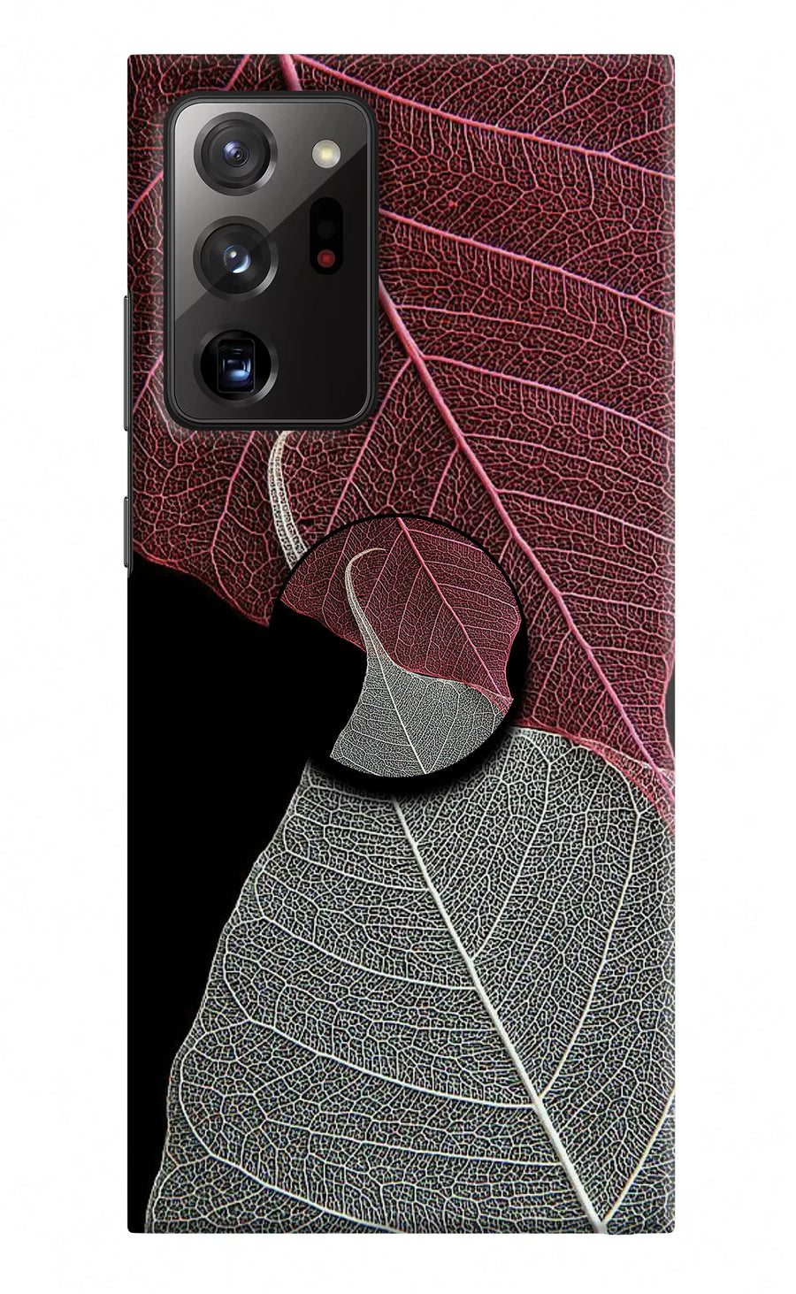 Leaf Pattern Samsung Note 20 Ultra Pop Case, Hard case